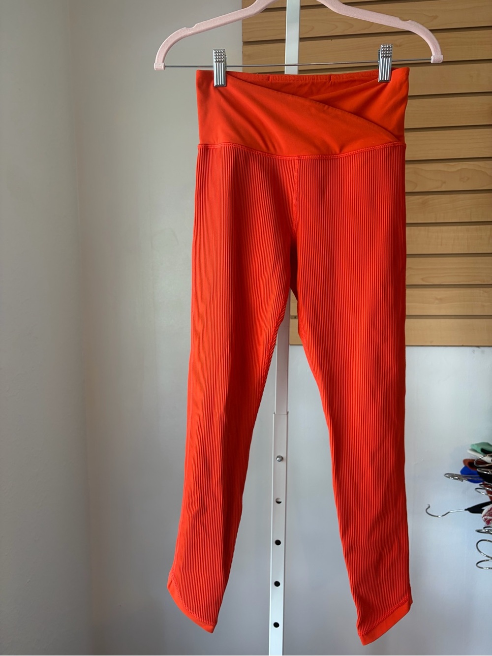 Athleta Vibrant Orange Performance Leggings